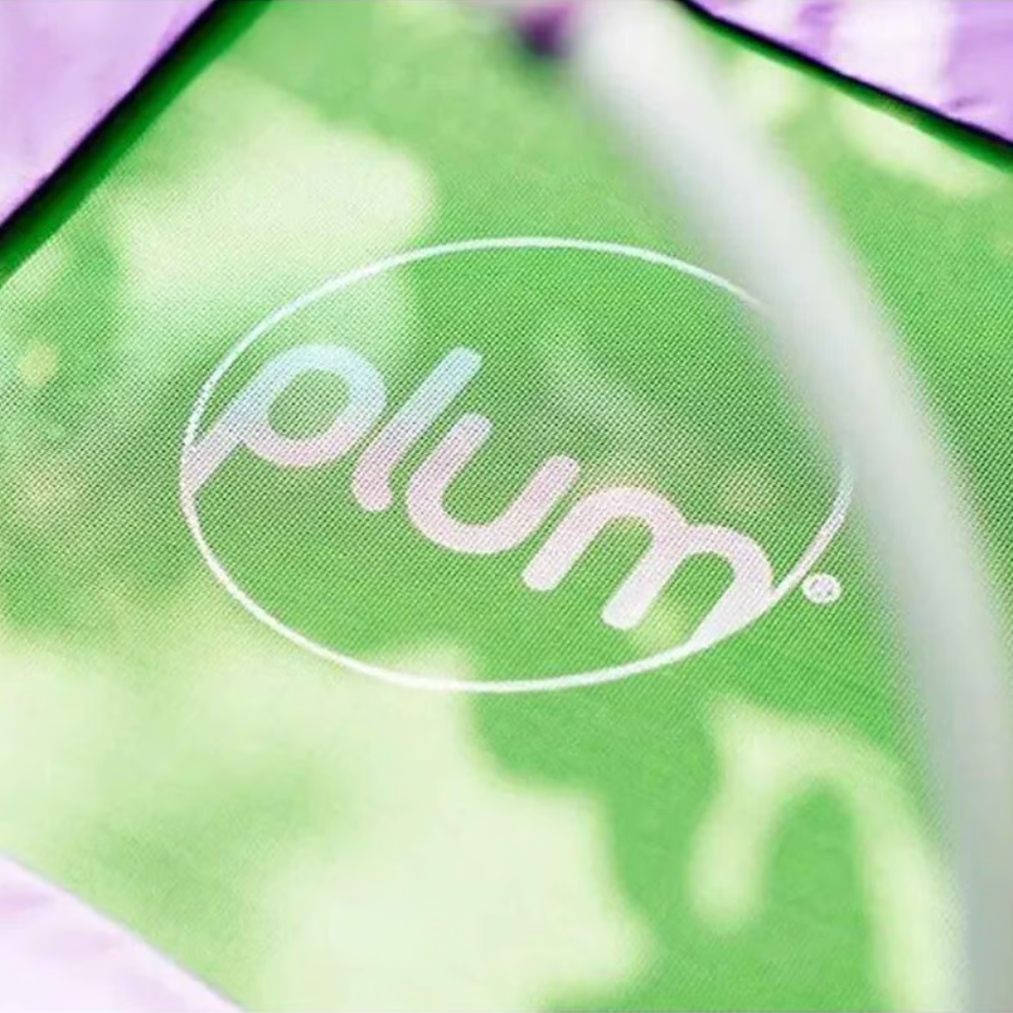 Plum Junior Jumper Trampoline, Stable Recreational Indoor and Outdoor Toy, with Soft Easy Grip Foam Handles, Padded Frame Design, Suitable for Kids 18 Months and Above, Purple