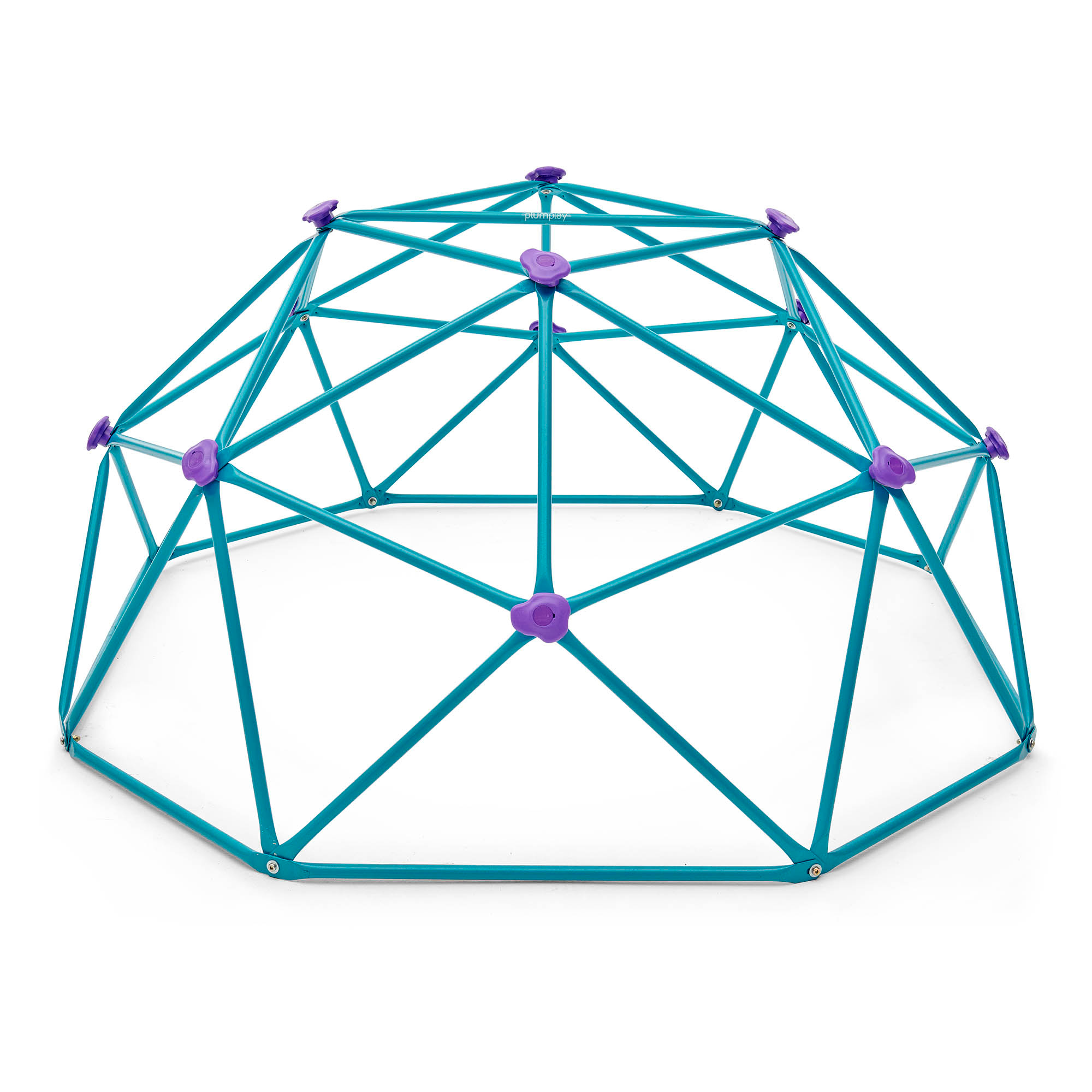 Plum Deimos Climbing Metal Dome, Easy to Assemble Backyard Geometric Climbing Dome with 150kg Weight Capacity, Outdoor Jungle Gym Toy Suitable for Children both Boys and Girls Aged 3 years and Above