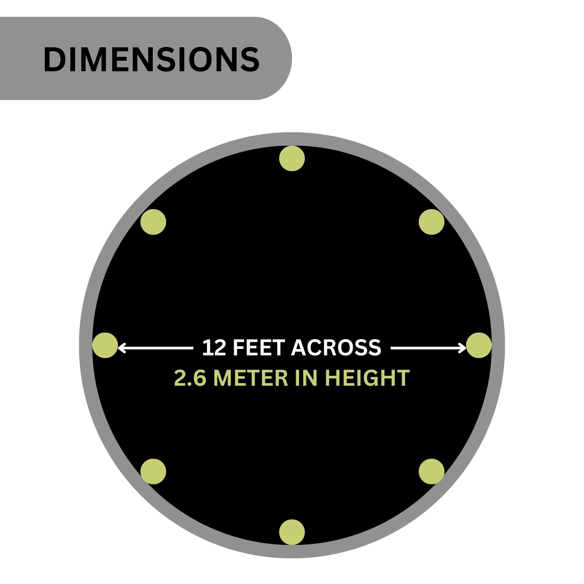 Plum 12ft Springsafe Jumper Trampoline with Enclosure, Safety Net and Foam Pad Protection, Stable Recreational Outdoor Toy with UV, Rust + Weather Protection, Suitable for Kids 6 Years and Above