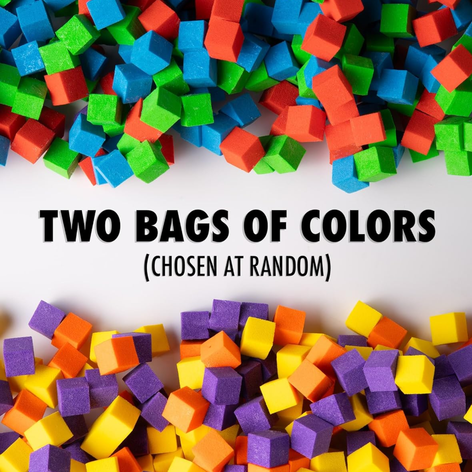 Play Visions FidlBitz - Revolutionary Cubes That Stick Together, But Not Sticky! (Bag of Bitz (Assorted Colors))