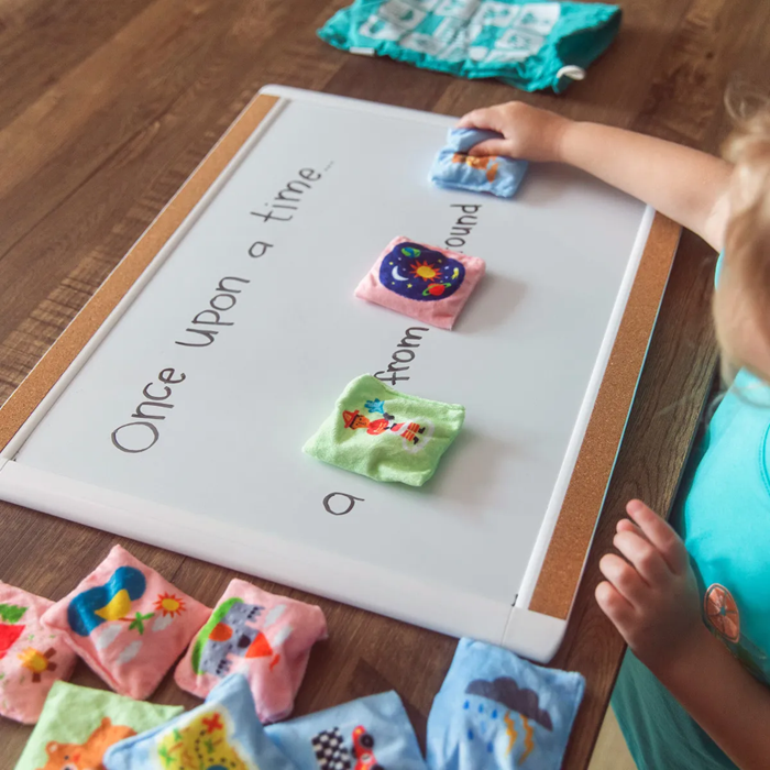 Educational Insights Storytelling Bean Bags – Creative Language & Early Literacy Game (24-Piece Set, Ages 3+)