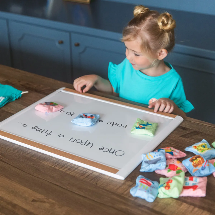 Educational Insights Storytelling Bean Bags – Creative Language & Early Literacy Game (24-Piece Set, Ages 3+)