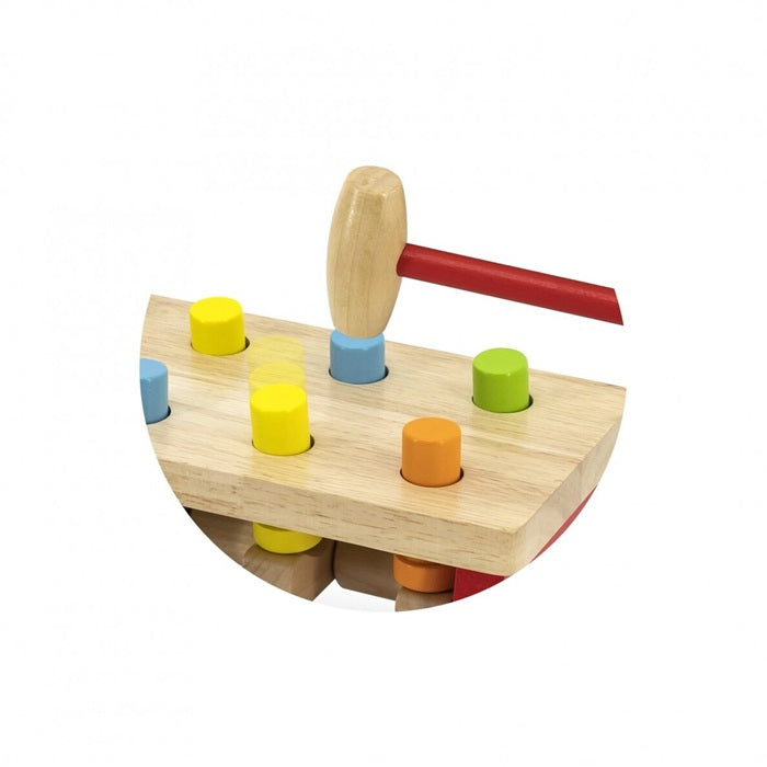 Viga Hammer Bench Toy – Wooden Pound & Tap Activity Playset