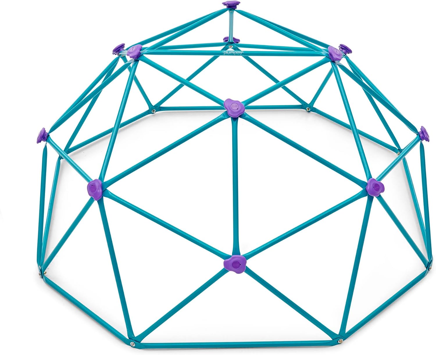 Plum Deimos Climbing Metal Dome, Easy to Assemble Backyard Geometric Climbing Dome with 150kg Weight Capacity, Outdoor Jungle Gym Toy Suitable for Children both Boys and Girls Aged 3 years and Above