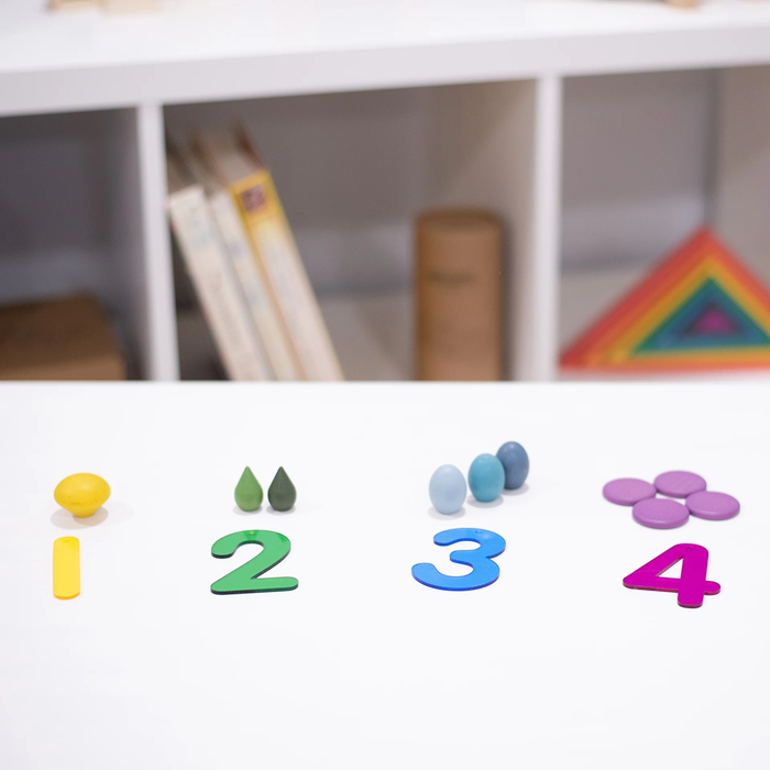 TickiT Rainbow Numbers – Colourful Sensory Number Set for Early Math & Counting