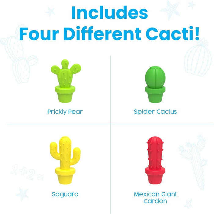 hand2mind Cactus Activity Kit from Learning Resources, Early Childhood Maths Activity Kit for Class, Numbers Knowledge, 67 Pieces, Ages 3+