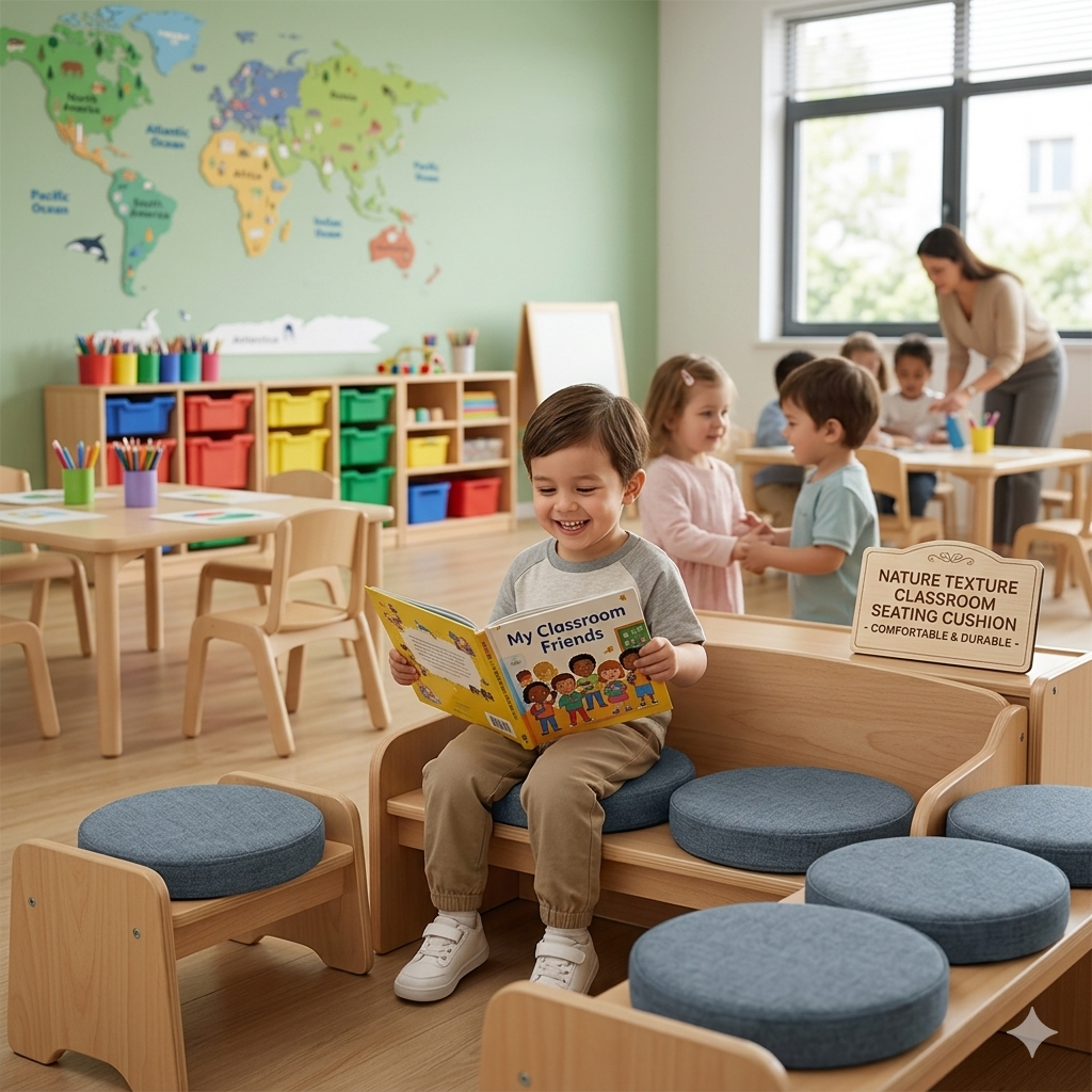 Jooyes Soft Edge Chair Seat Cushion | Upholstered Comfort for Iskos-Berlin Series