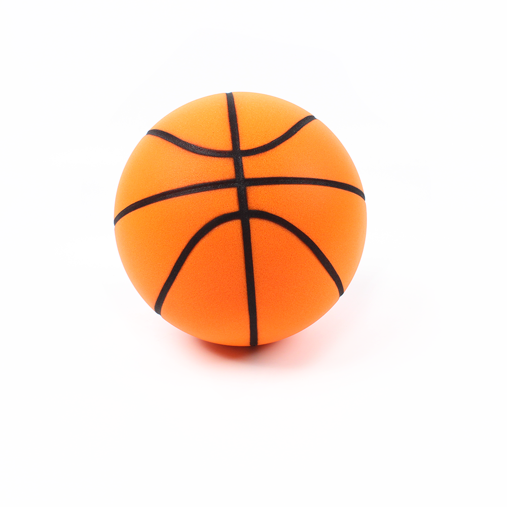 Quick Learning Silent Basketball – Soft, Noise-Free Indoor Dribbling Ball (Size 5)
