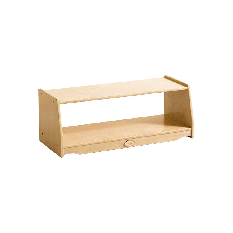 Premium Birch Plywood Open Shelf Cabinet - 80cm | Montessori Educational Storage
