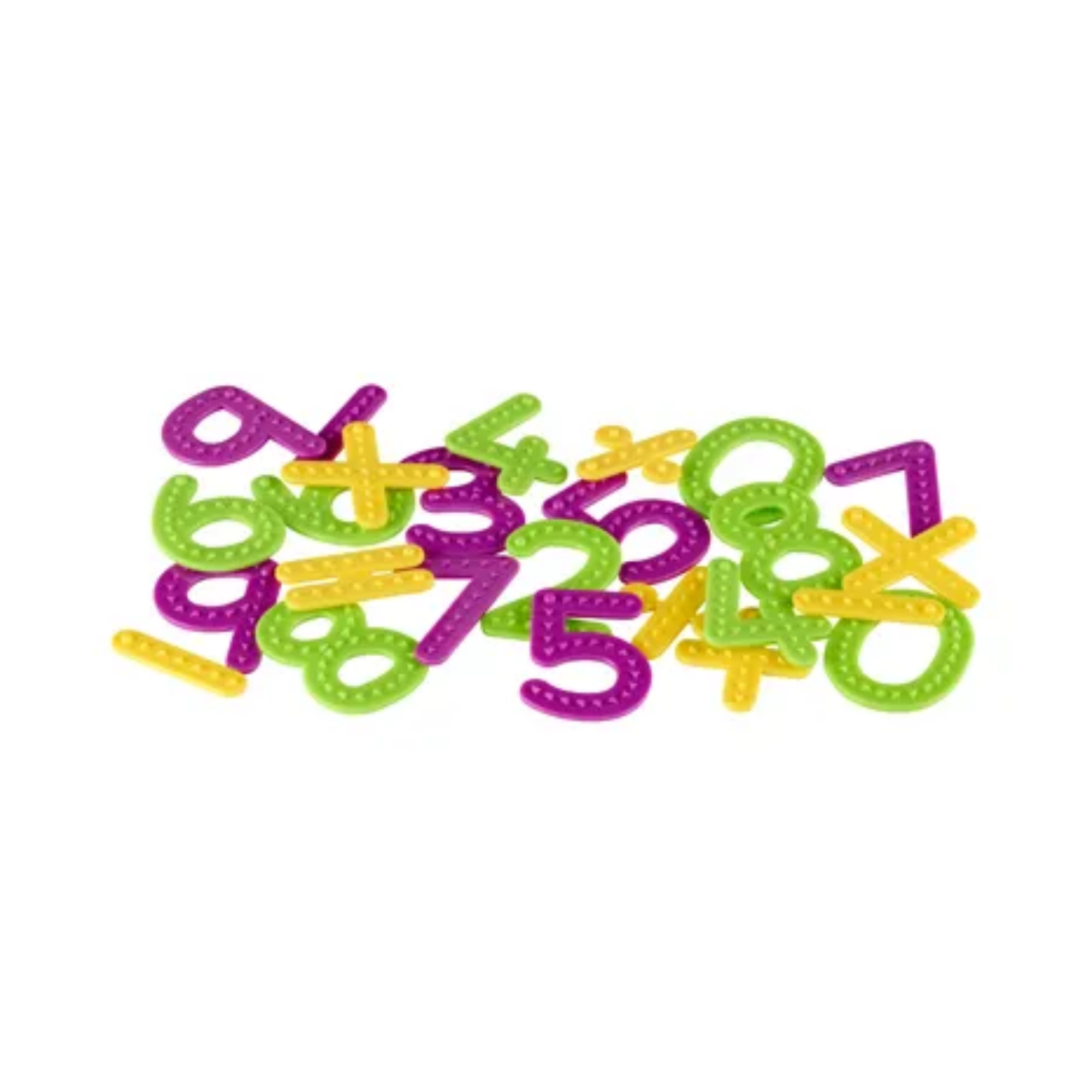Learning Resources Tactile Numbers & Operations Set, Durable Sensory Learning Tool for Number Recognition and Formation