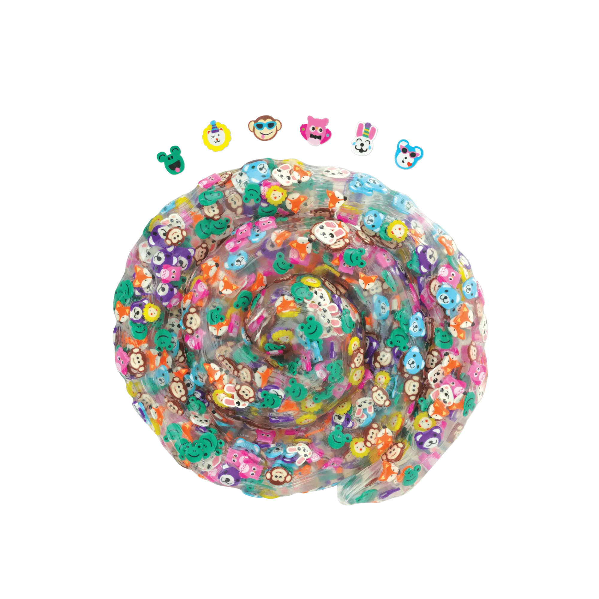 Crazy Aaron's Hide Inside! Party Animal Thinking Putty, 4" Tin with 90g of Non-Toxic Sensory Play Putty which Never Dries Out, Soft Textured Creative Fidget Toy for Boys and Girls Ages 3Y+