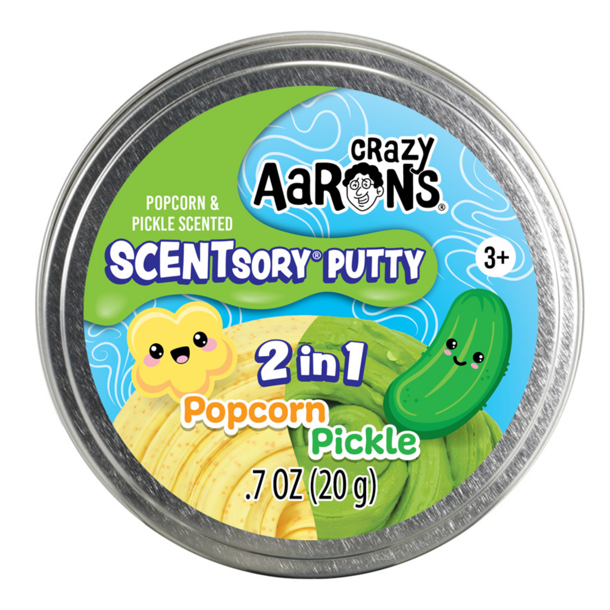 Crazy Aaron's 30 Count Assortment Scented Thinking Putty, 2.75" Tin with 20g of Non-Toxic Sensory Play Putty which Never Dries Out, Soft Textured Creative Fidget Toy for Kids Ages 3Y+ (Contains Duplicates)
