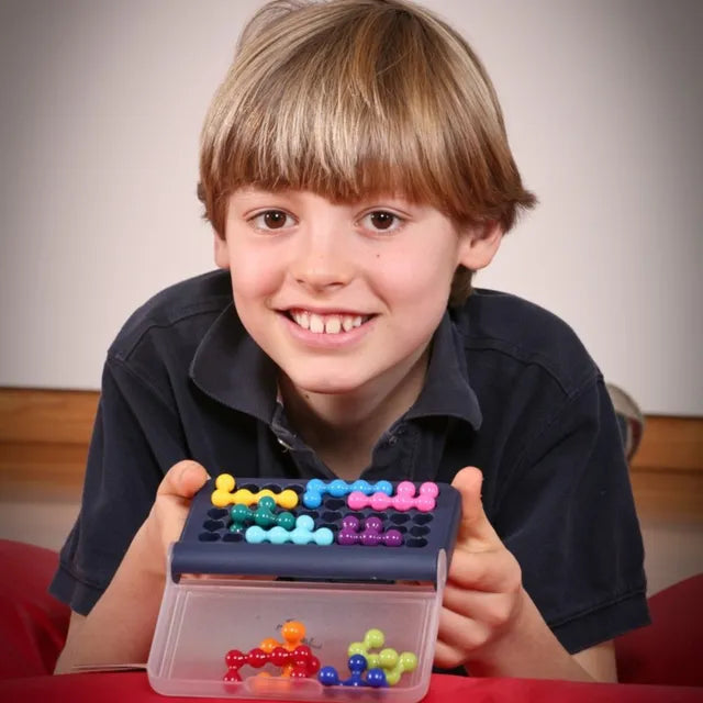 SmartGames IQ Fit, Fun IQ Brain Teaser Puzzle, Cognitive Development STEM Toy with 120+ Challenges, Travel Friendly Handheld Educational Matching Puzzle Game, Suitable for Children Above 6+