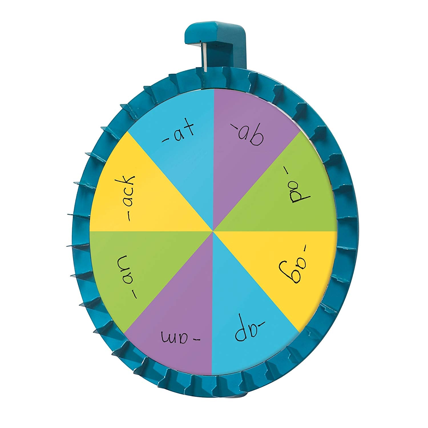 Learning Resources Jumbo Magnetic Spinner, Customizable Spin Wheel for Classroom Activities, Front of Class Resource, Includes 3 Double-Sided Cards, Teacher Guide, Ideal for Ages 3+