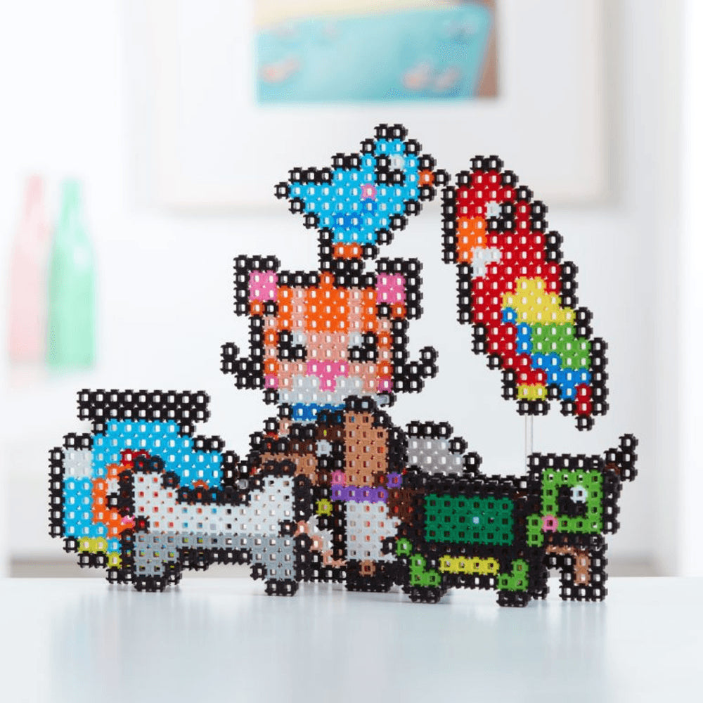 Character Options Simbrix Connect & Wow Playful Pets SIMBRIX STARTER PACK - PLAYFUL PETS with 1000+ brix, 2D & 3D Pixel Arts and Crafts Construction Toy, Creative & Imaginative STEAM Building Toy for Boys & Girls Ages 5+