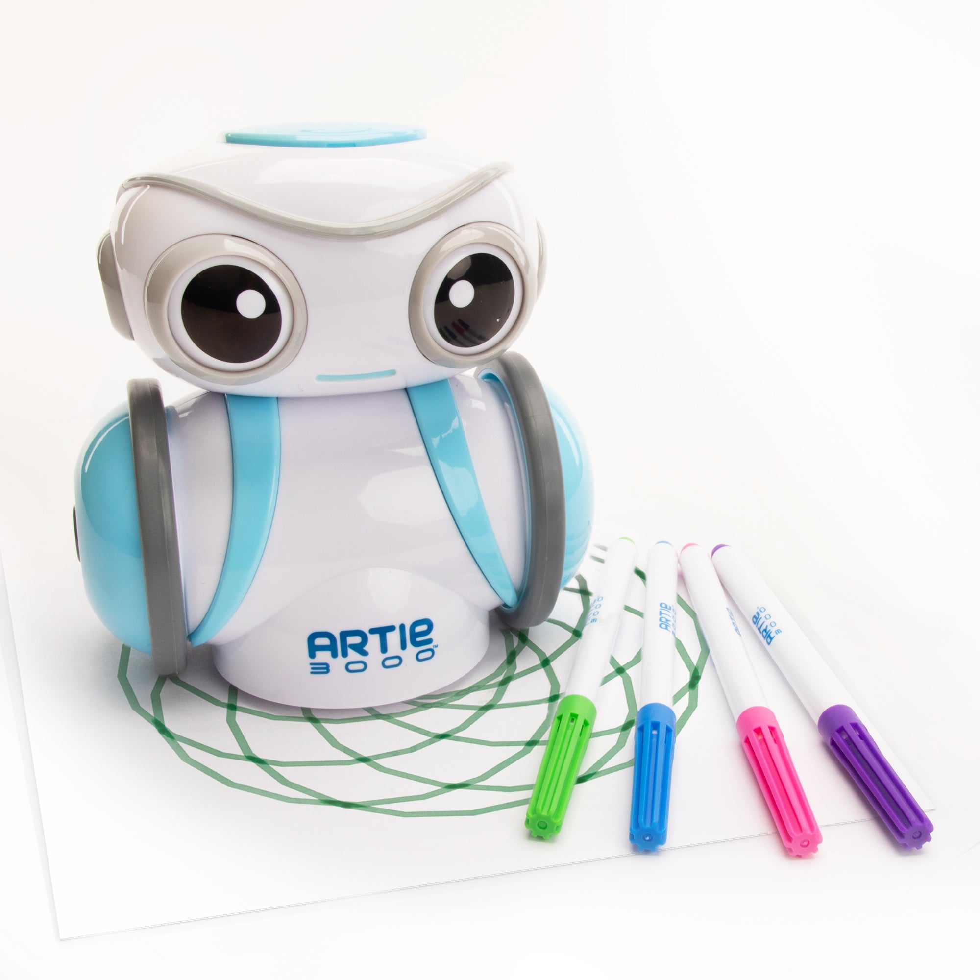 Learning Resources Artie 3000 The Coding Robot, Creative Coding for Kids with Draw & Design Capabilities (Tablet/Computer Required)