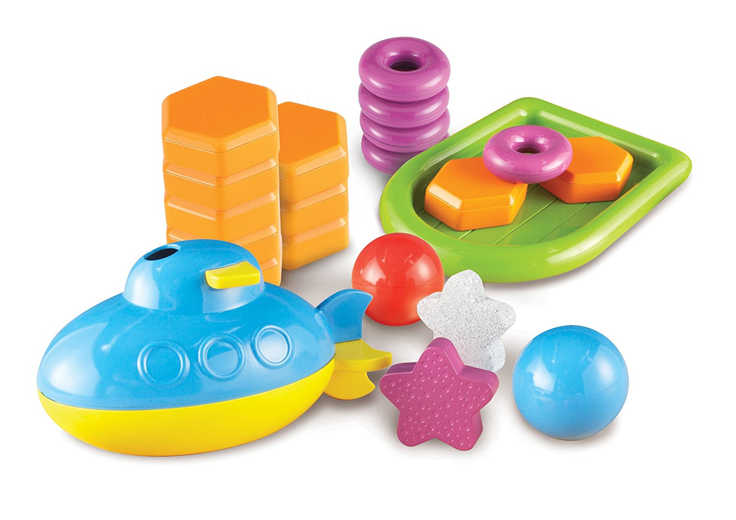 Learning Resources STEM, Sink or Float Activity Set, Hands-On Science Experiment Kit for Kids, Early Physics & Buoyancy Learning, Includes 10 Activity Cards & Multilingual Guide, Ages 5+