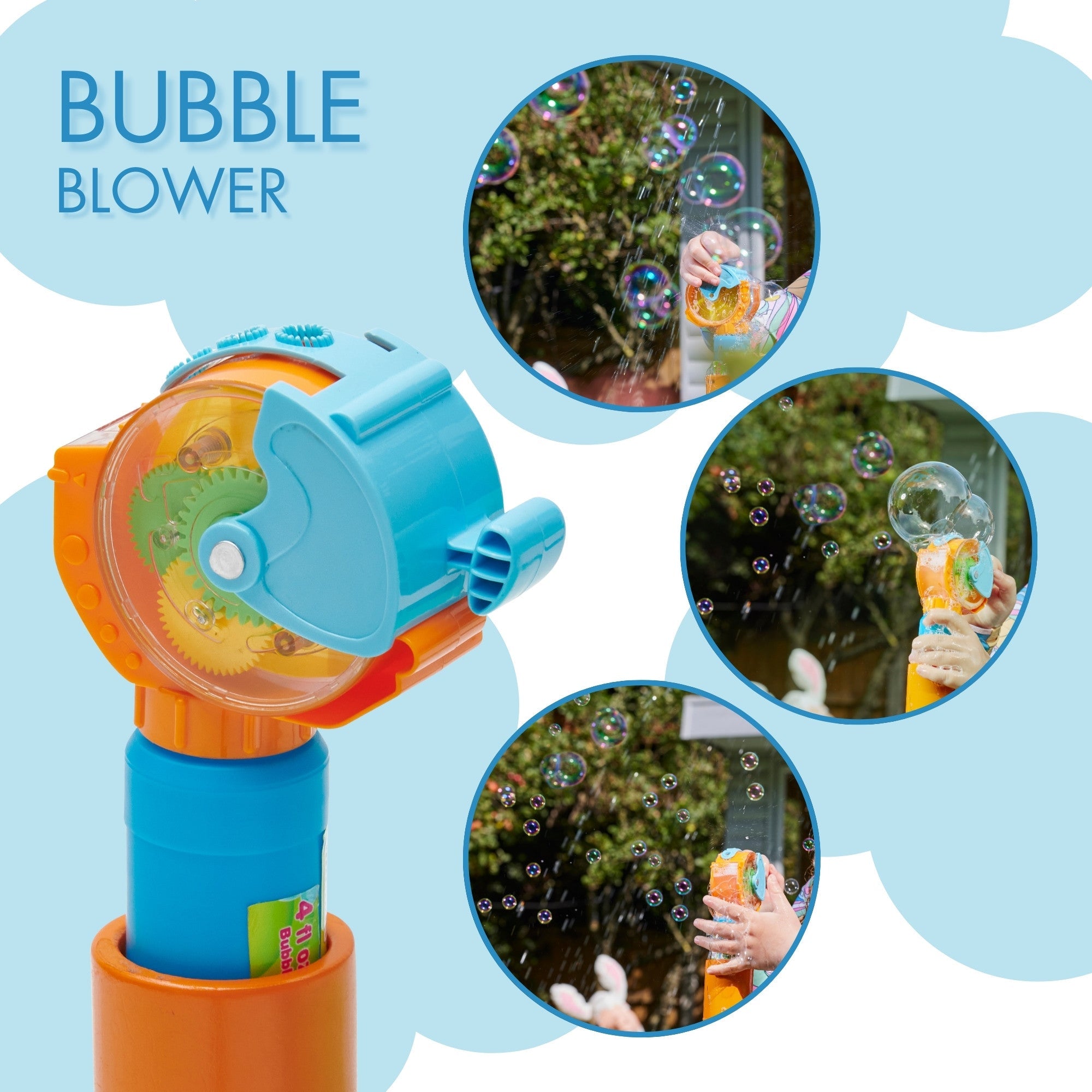 Plum Water Park Splash Station, Summer Outdoor Water Play Backyard Toy with 4ft Water Slide, Splash Pad, Bubble Blower, Revealing Wall and Water Sprinkler Accessories, Suitable for Children 3 Years +