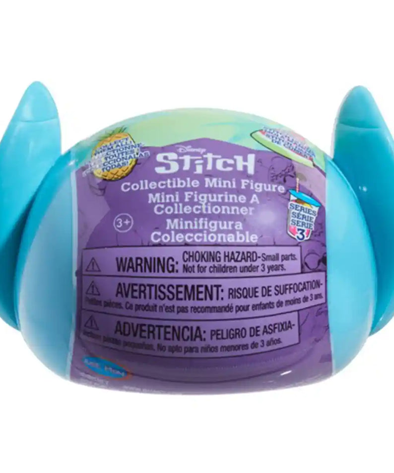 Just Play Disney Stitch Jumbo 9-Inch Mystery Capsule, Surprise Outfits, Figure & Accessories, Kids Toy for Ages 3+