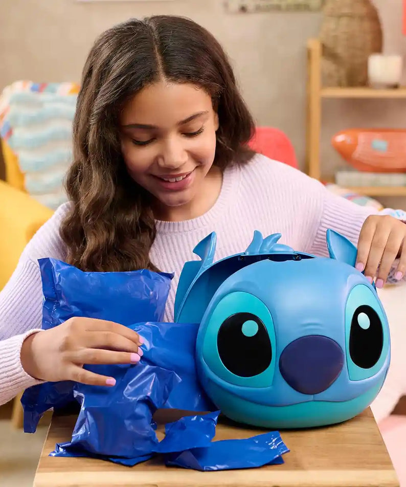 Just Play Disney Stitch Jumbo 9-Inch Mystery Capsule, Surprise Outfits, Figure & Accessories, Kids Toy for Ages 3+