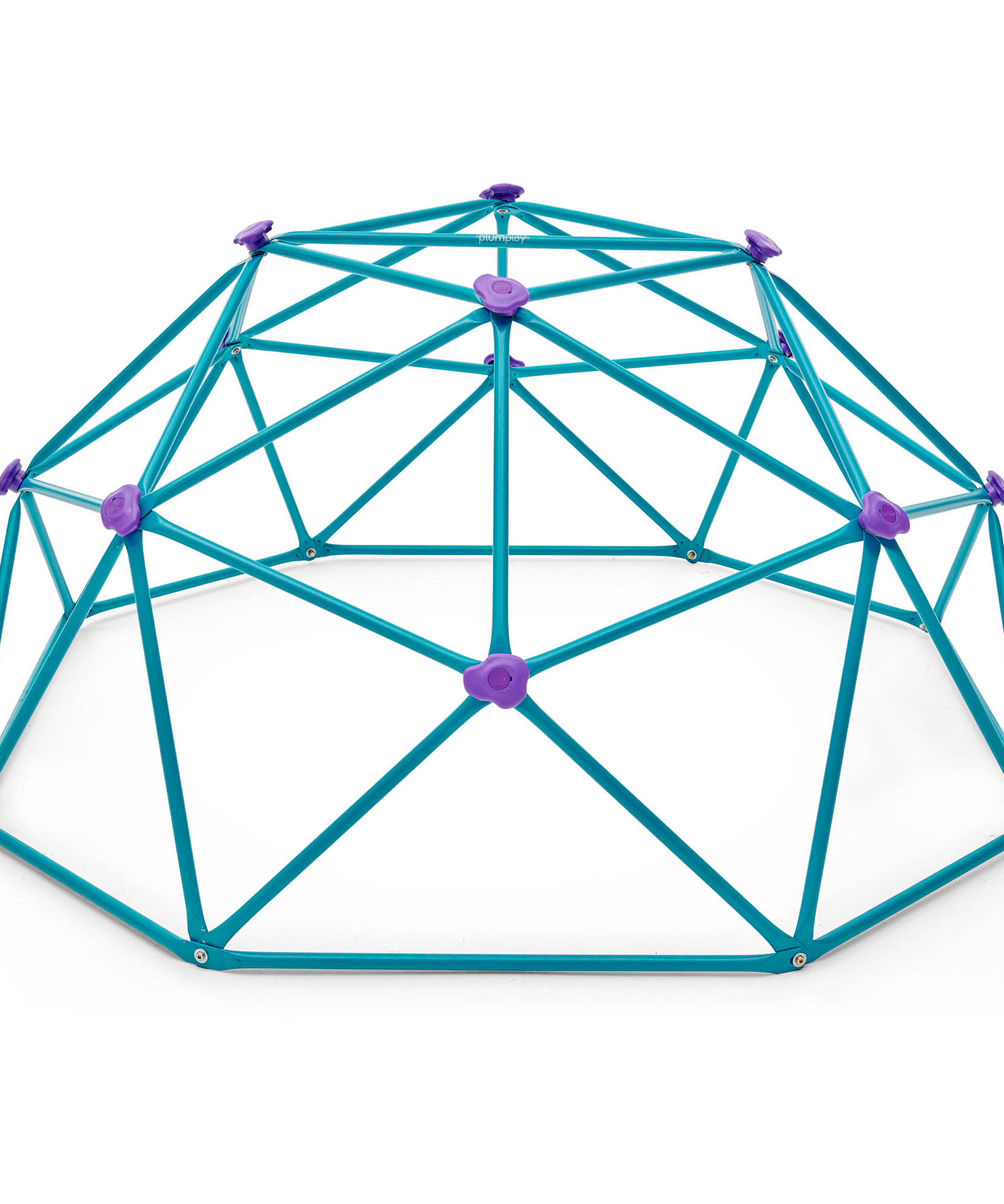 Plum Deimos Climbing Metal Dome, Easy to Assemble Backyard Geometric Climbing Dome with 150kg Weight Capacity, Outdoor Jungle Gym Toy Suitable for Children both Boys and Girls Aged 3 years and Above