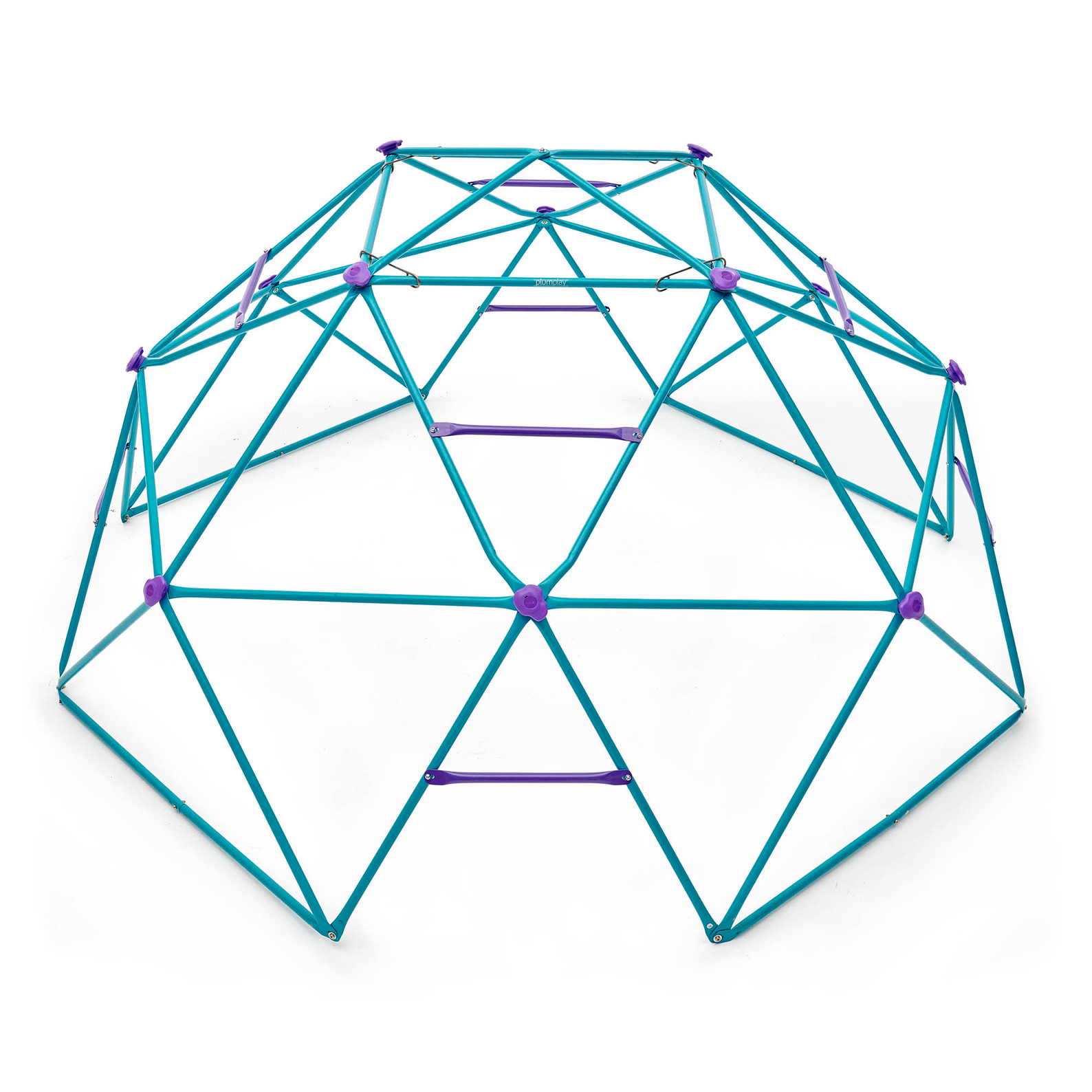 Plum Phobos Climbing Metal Dome, Easy to Assemble Backyard Geometric Climbing Dome with 250kg Weight Capacity, Outdoor Jungle Gym Toy Suitable for Children both Boys and Girls Aged 3 years and Above