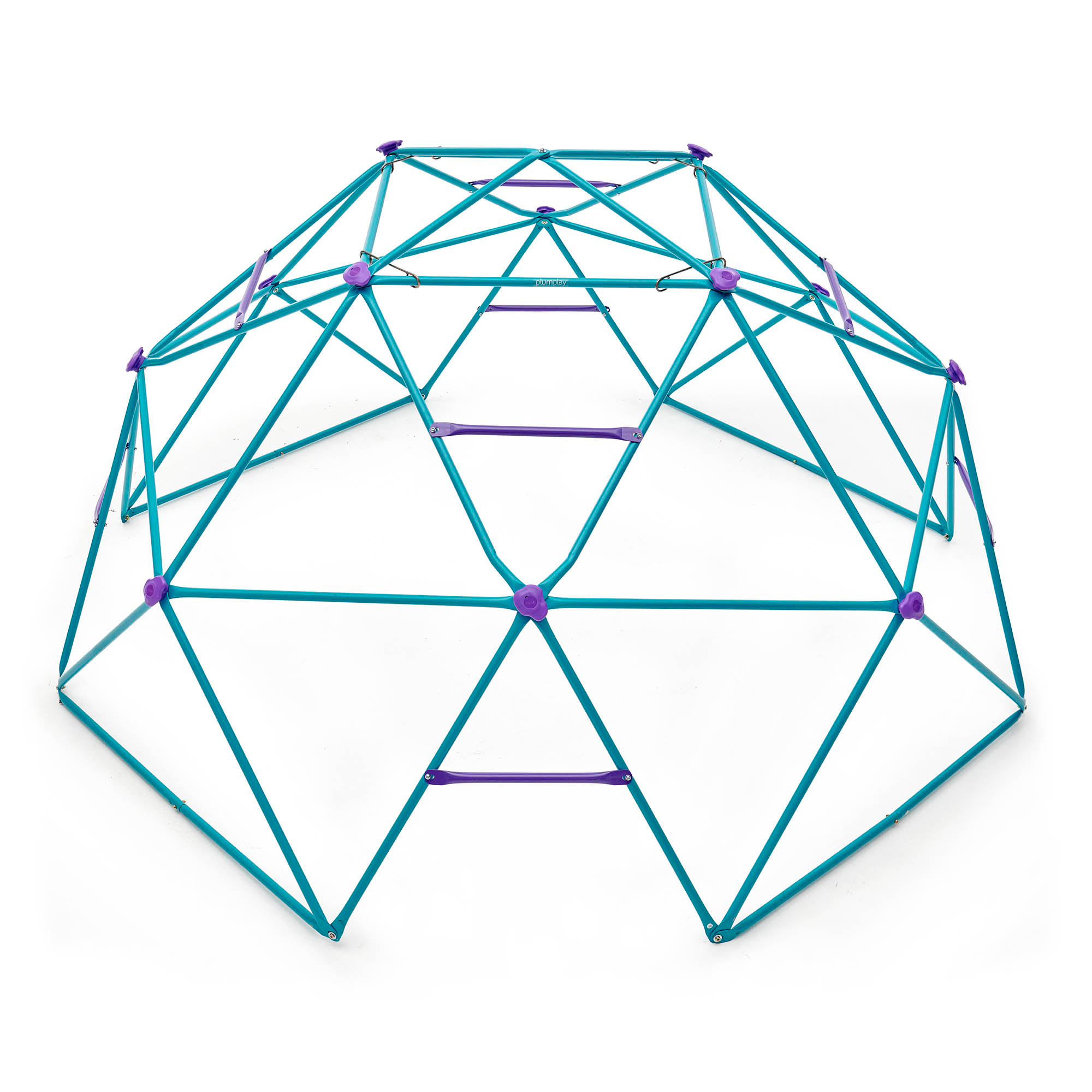 Plum Phobos Climbing Metal Dome, Easy to Assemble Backyard Geometric Climbing Dome with 250kg Weight Capacity, Outdoor Jungle Gym Toy Suitable for Children both Boys and Girls Aged 3 years and Above
