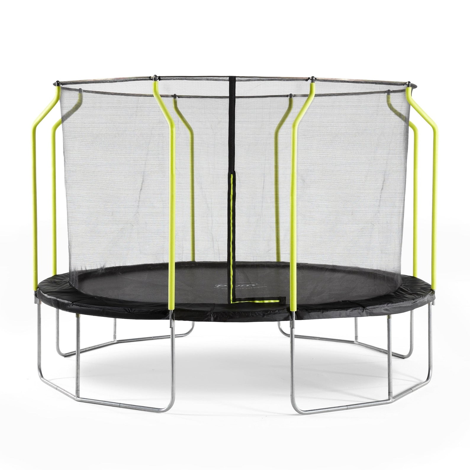 Plum 12ft Springsafe Jumper Trampoline with Enclosure, Safety Net and Foam Pad Protection, Stable Recreational Outdoor Toy with UV, Rust + Weather Protection, Suitable for Kids 6 Years and Above