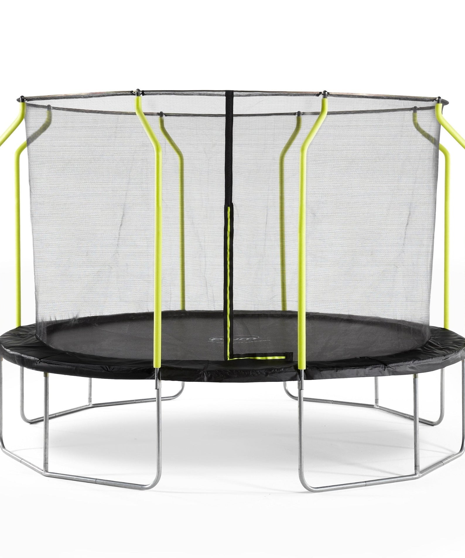 Plum 12ft Springsafe Jumper Trampoline with Enclosure, Safety Net and Foam Pad Protection, Stable Recreational Outdoor Toy with UV, Rust + Weather Protection, Suitable for Kids 6 Years and Above