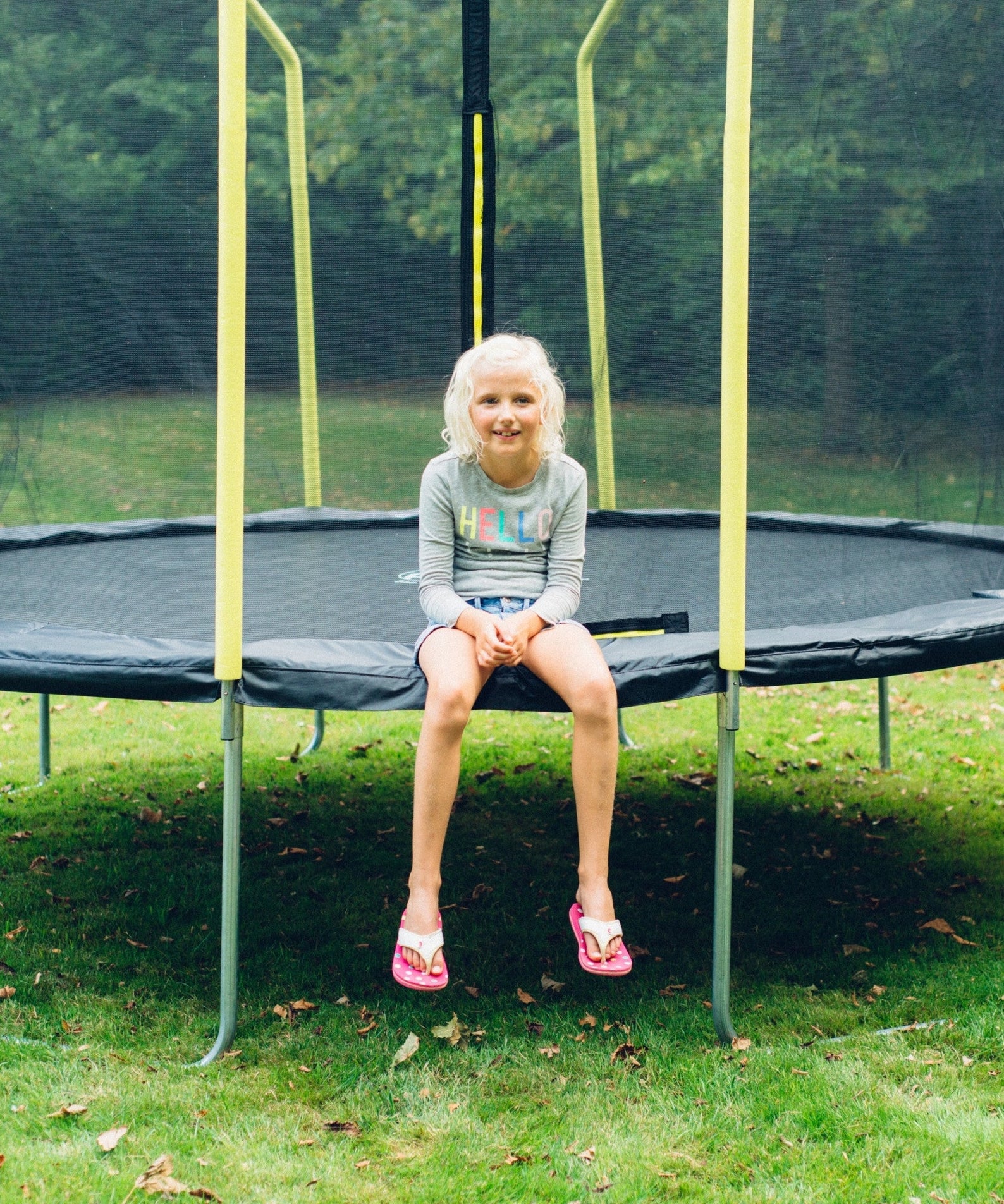 Plum 12ft Springsafe Jumper Trampoline with Enclosure, Safety Net and Foam Pad Protection, Stable Recreational Outdoor Toy with UV, Rust + Weather Protection, Suitable for Kids 6 Years and Above