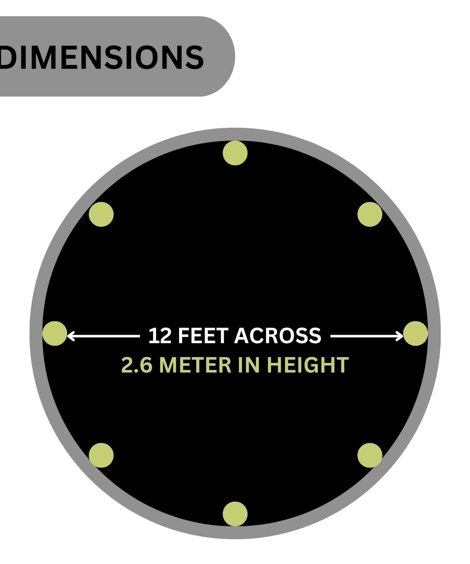 Plum 12ft Springsafe Jumper Trampoline with Enclosure, Safety Net and Foam Pad Protection, Stable Recreational Outdoor Toy with UV, Rust + Weather Protection, Suitable for Kids 6 Years and Above