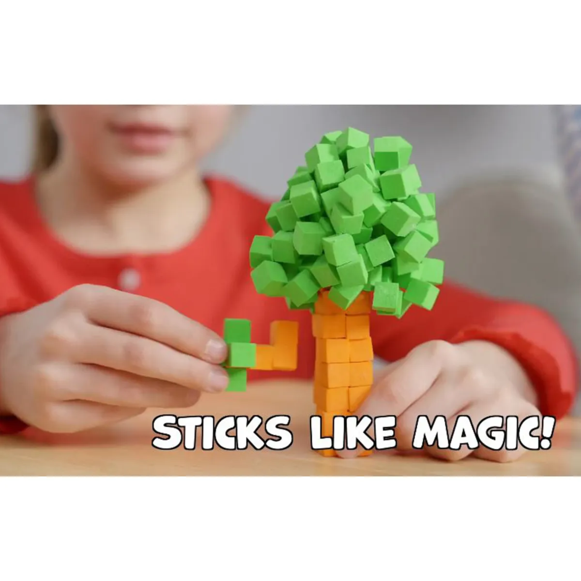 Play Visions FidlBitz - Revolutionary Cubes That Stick Together, But Not Sticky! (Bag of Bitz (Assorted Colors))