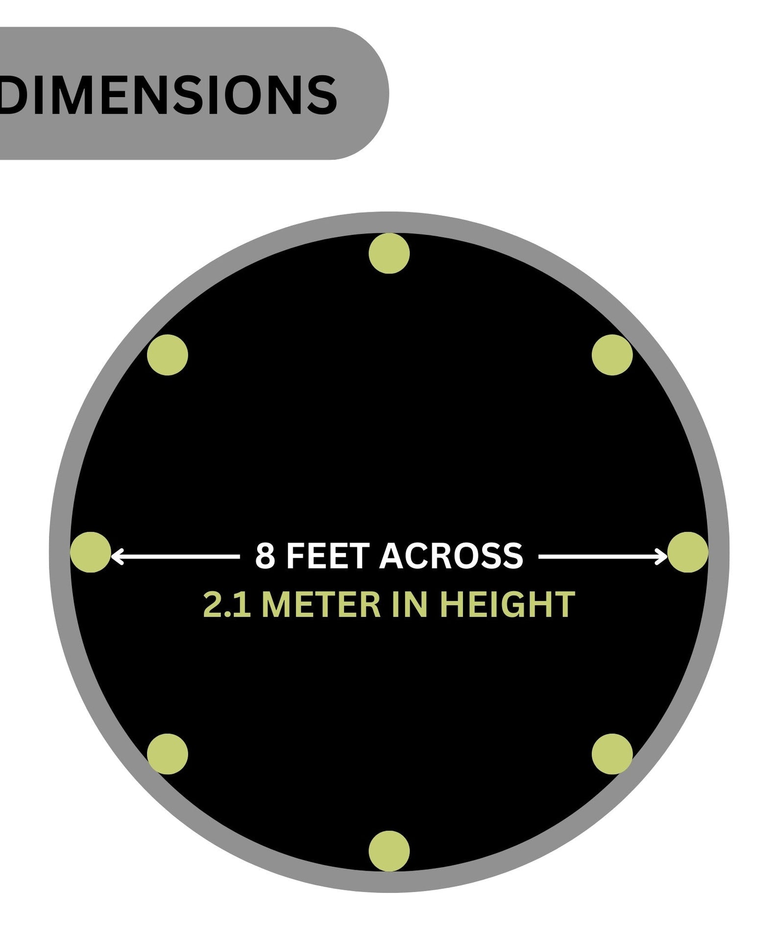 Plum 8ft Springsafe Jumper Trampoline with Enclosure, Safety Net and Foam Pad Protection, Stable Recreational Outdoor Toy with UV, Rust + Weather Protection, Suitable for Kids 6 Years and Above