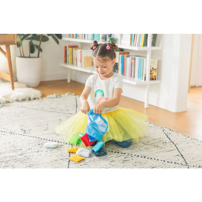 Touchables Texture Squares – Sensory Touch & Feel Learning Set with Activity Guide