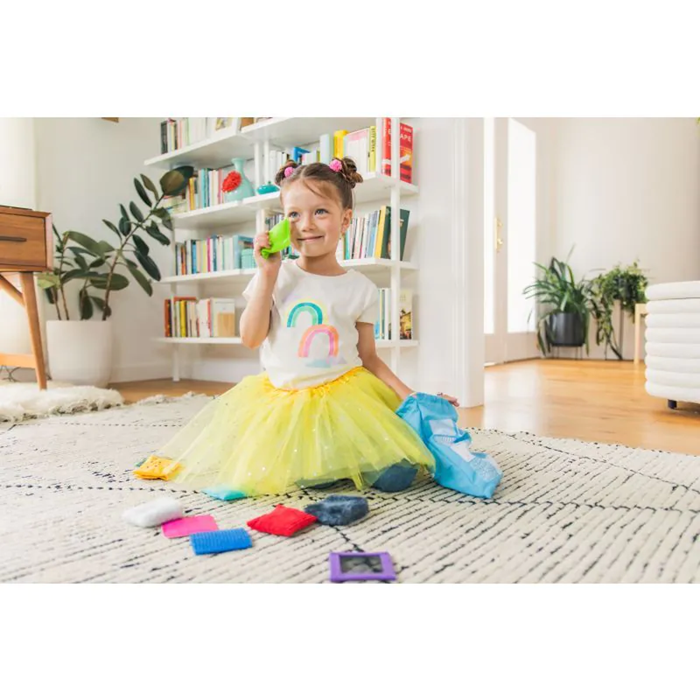 Touchables Texture Squares – Sensory Touch & Feel Learning Set with Activity Guide