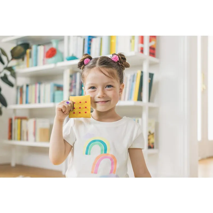 Touchables Texture Squares – Sensory Touch & Feel Learning Set with Activity Guide