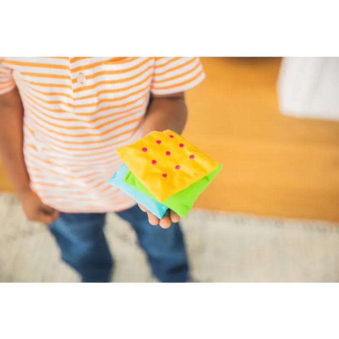 Touchables Texture Squares – Sensory Touch & Feel Learning Set with Activity Guide