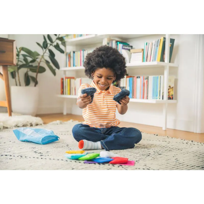 Touchables Texture Squares – Sensory Touch & Feel Learning Set with Activity Guide