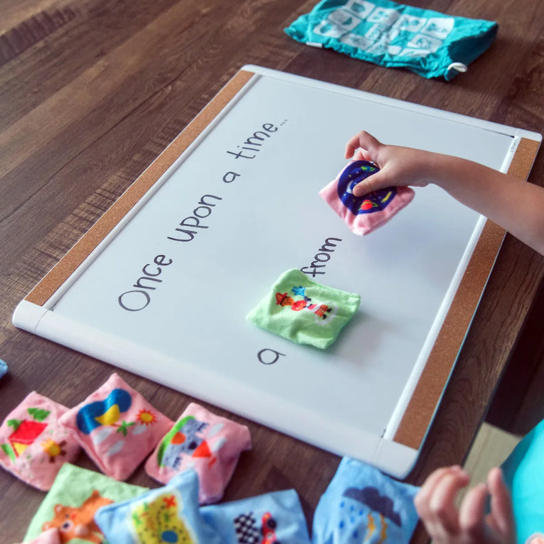 Educational Insights Storytelling Bean Bags – Creative Language & Early Literacy Game (24-Piece Set, Ages 3+)