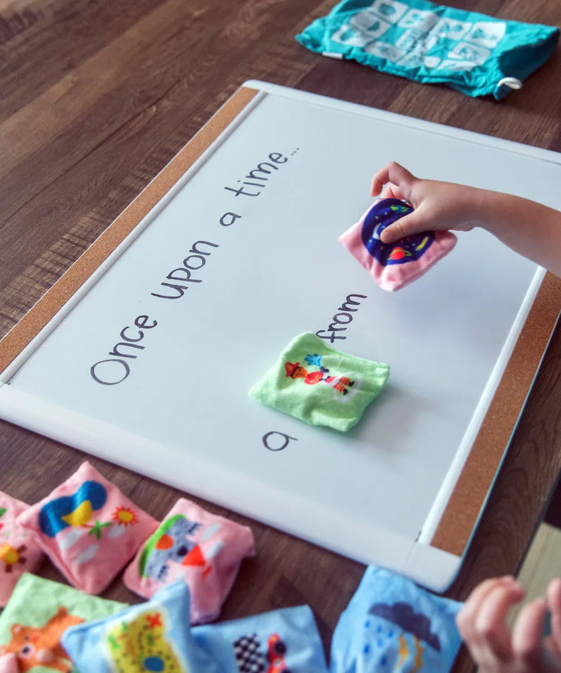 Educational Insights Storytelling Bean Bags – Creative Language & Early Literacy Game (24-Piece Set, Ages 3+)