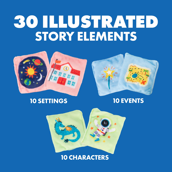 Educational Insights Storytelling Bean Bags – Creative Language & Early Literacy Game (24-Piece Set, Ages 3+)
