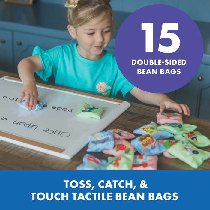 Educational Insights Storytelling Bean Bags – Creative Language & Early Literacy Game (24-Piece Set, Ages 3+)