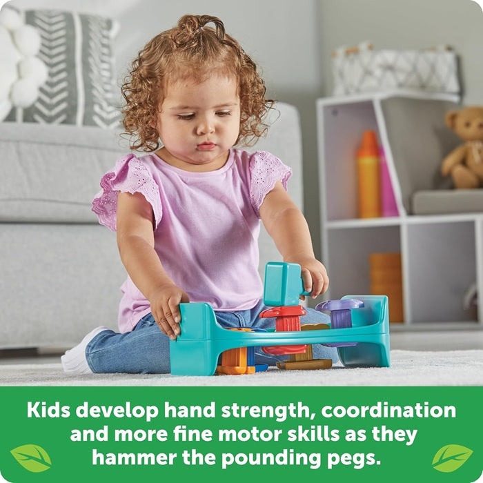 Learning Resources Seaside Pounding Bench, Seaside Game, Preschool Toddler Activities, Shape Sorter, Fine Motor Toys, Kids Hammer