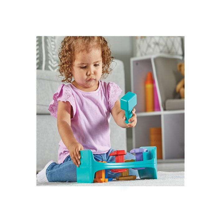 Learning Resources Seaside Pounding Bench, Seaside Game, Preschool Toddler Activities, Shape Sorter, Fine Motor Toys, Kids Hammer