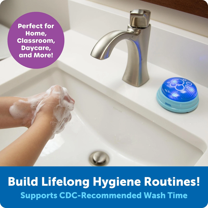Learning Resources 20-Second Handwashing Timer – Interactive Hygiene Timer for Kids & Classrooms (Ages 3+)