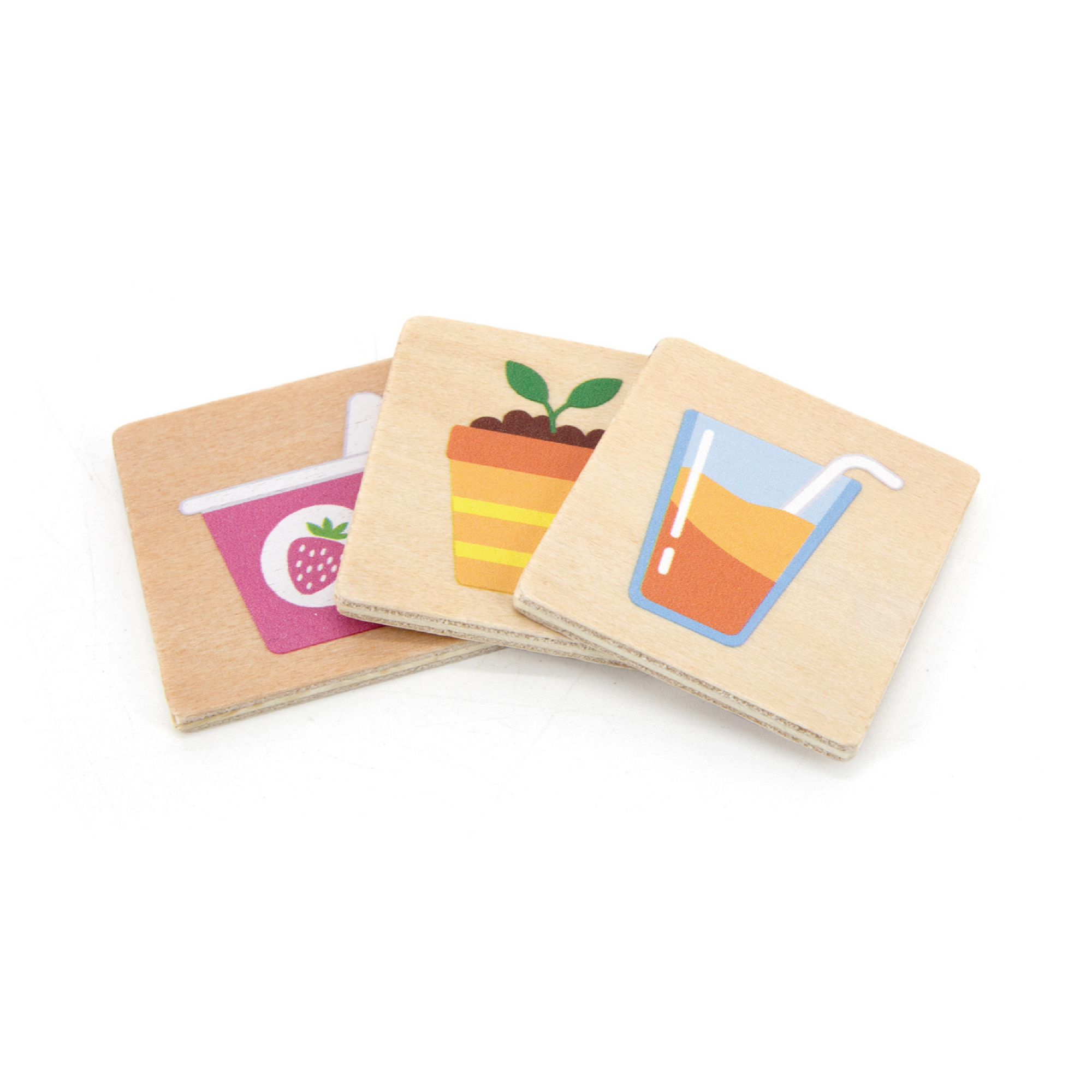 Viga Learning Shapes, 35 Piece Mix & Match Puzzle, Montessori Wooden Toy, Develops Sensory, Cognitive & Fine Motor Skills, Non-Toxic & Eco-friendly Kids Educational Toy, for Boys & Girls 3Y+