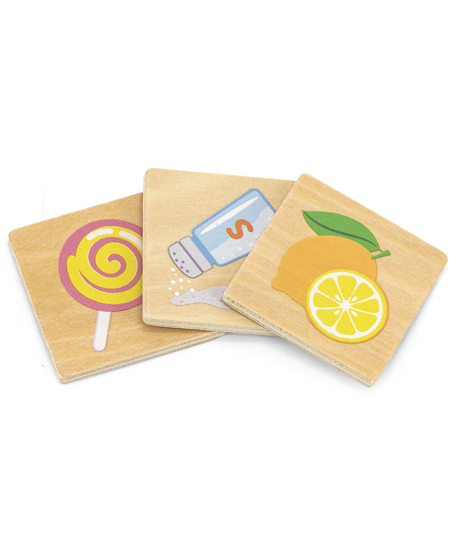 Viga Learning Senses, 35 Piece Mix & Match Puzzle, Montessori Wooden Toy, Develops Sensory, Cognitive & Fine Motor Skills, Non-Toxic & Eco-friendly Kids Educational Toy, for Boys & Girls 3Y+