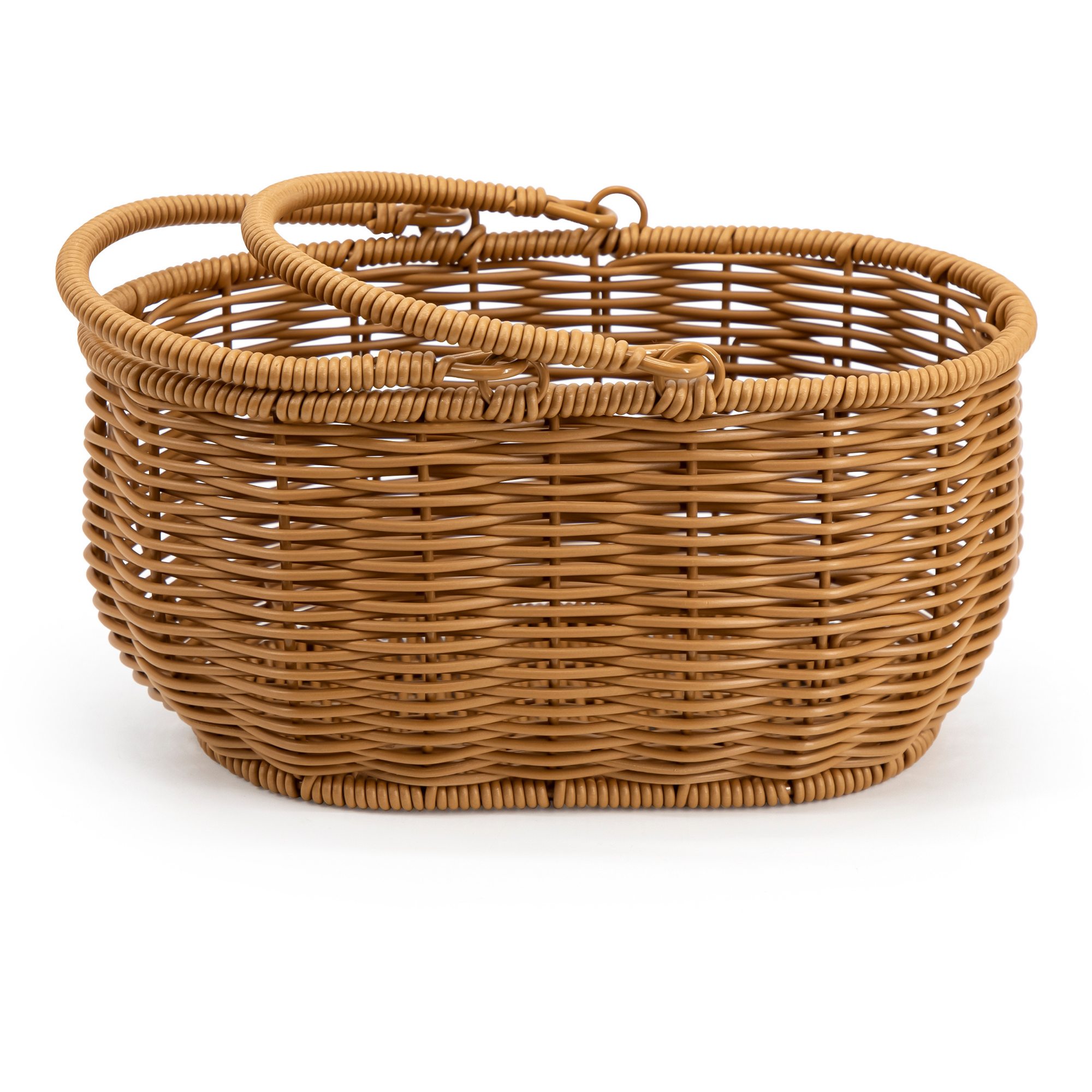 VIGA Picnic Set with Basket  30-Piece Wooden Toy Food and Accessories for Role Play  Durable and Safe for Toddlers and Preschoolers