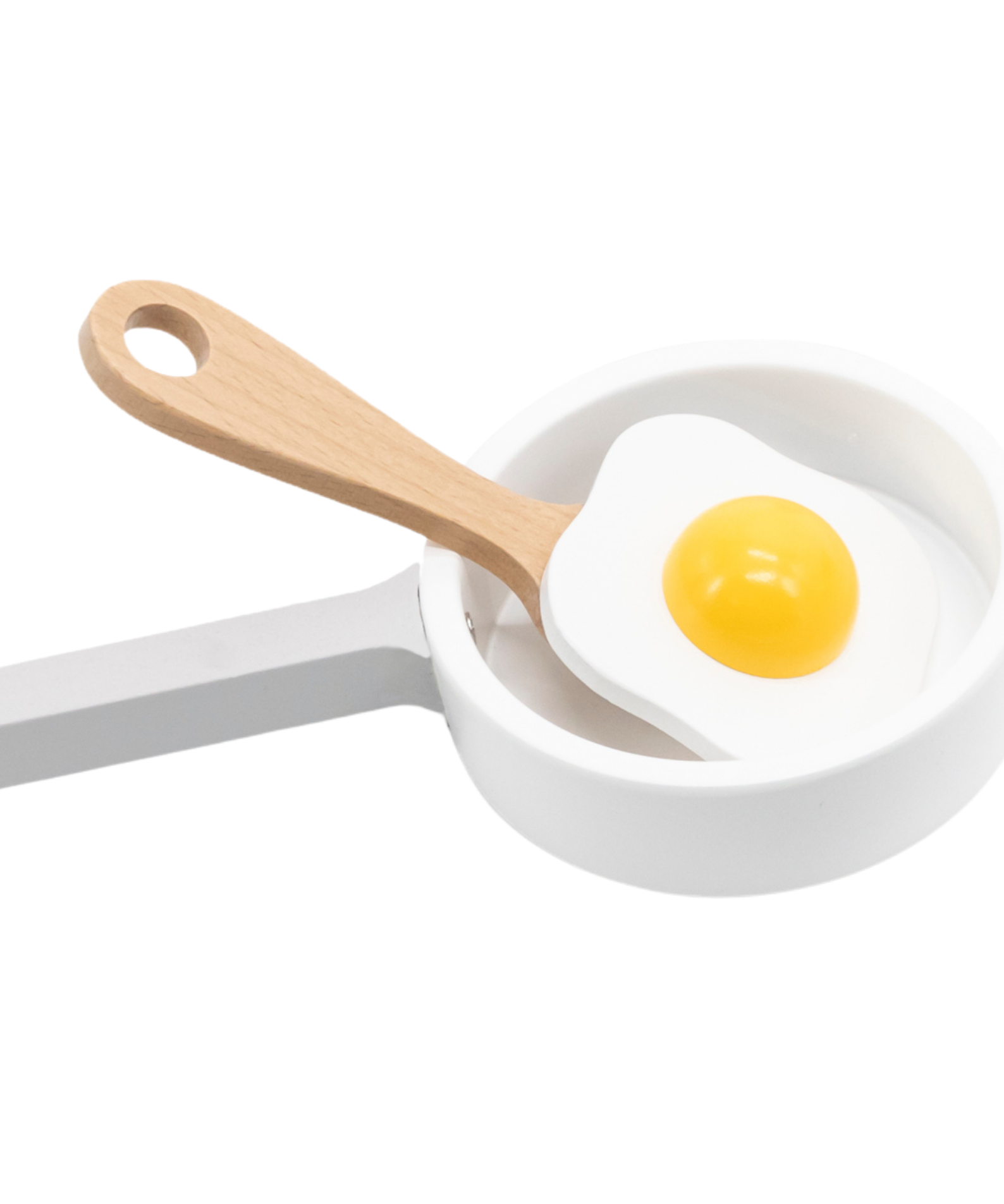 VIGA Wooden Cooking Tool Set - Grey for Kids Ages 3 and Up  Roleplay Kitchen Accessories for Early Learning and Creative Play