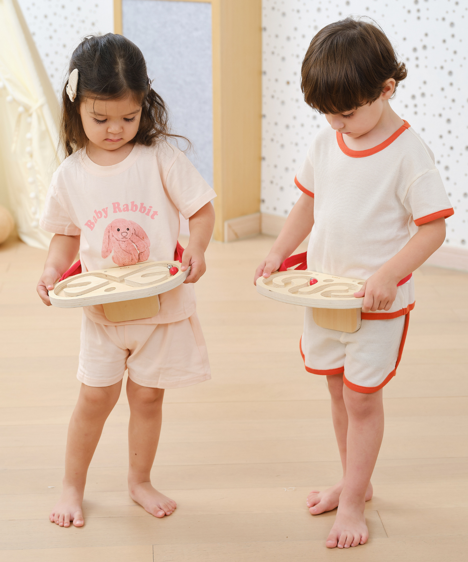 Viga Body Balace, Ball-in-a-Maze Puzzle, Montessori Wooden Toy, Develops Sensory, Cognitive & Fine Motor Skills, Non-Toxic & Eco-friendly Kids Educational Toy, Suitable for Boys and Girls Aged 3Y+